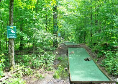 An images of the Wenonah Pines Mini Golf Course.